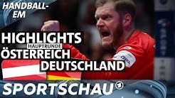 Österreich gegen Deutschland - die Highlights | Handball-EM | Sportschau