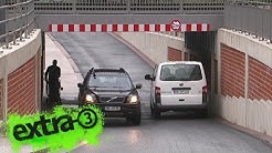 Realer Irrsinn: Zu enger Tunnel in Bremen | extra 3 | NDR